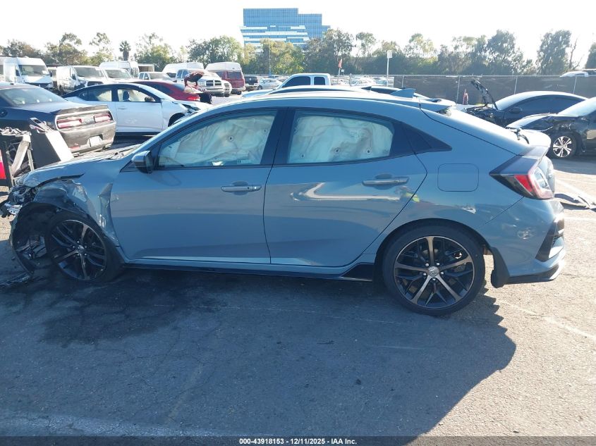 2021 Honda Civic Sport VIN: SHHFK7H44MU427109 Lot: 43918153