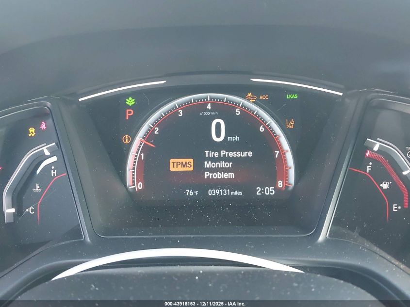 2021 Honda Civic Sport VIN: SHHFK7H44MU427109 Lot: 43918153