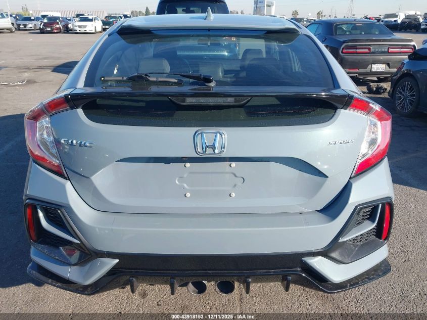 2021 Honda Civic Sport VIN: SHHFK7H44MU427109 Lot: 43918153