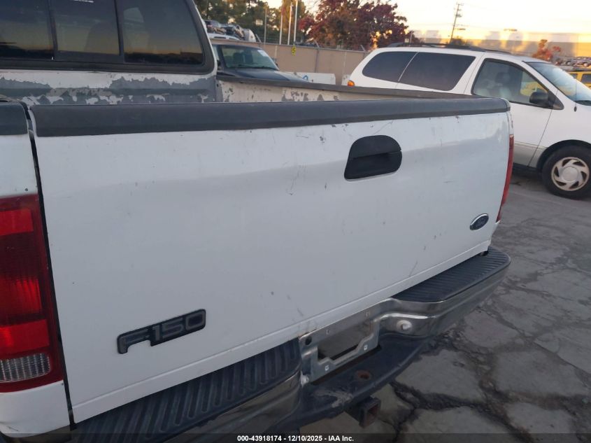 1999 Ford F-150 Lariat/Work Series/Xl/Xlt VIN: 1FTRX17W1XKA74836 Lot: 43918174