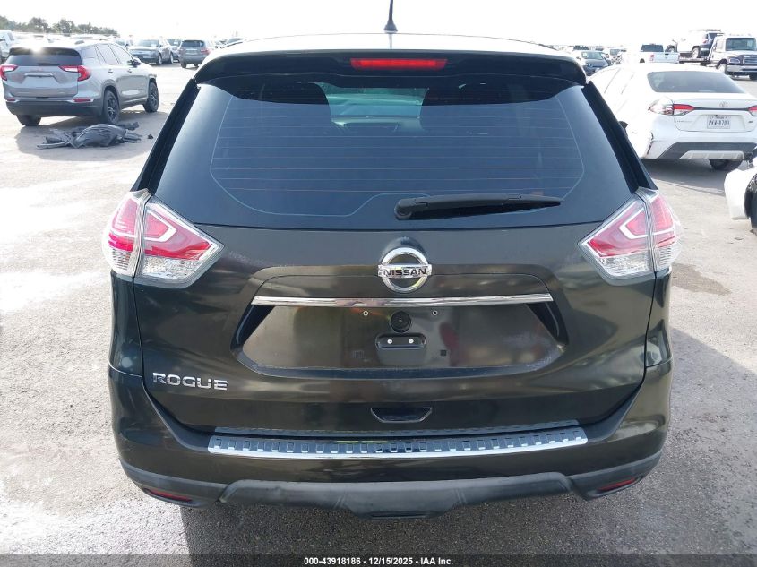 2016 Nissan Rogue S VIN: KNMAT2MT5GP732427 Lot: 43918186