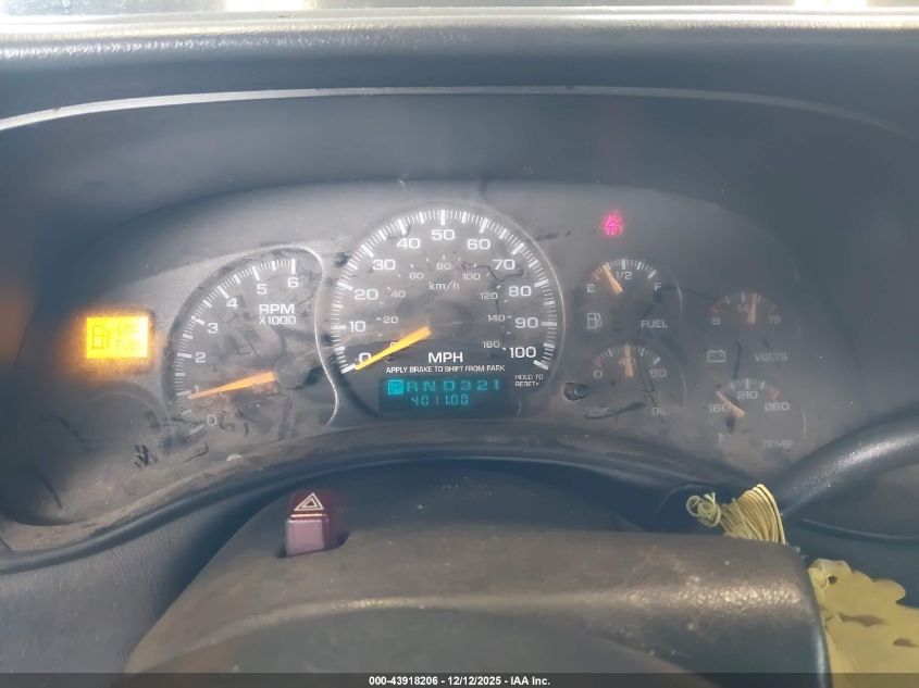 2000 Chevrolet Silverado 1500 Ls/Lt VIN: 1GCEK19T3YZ209601 Lot: 43918206