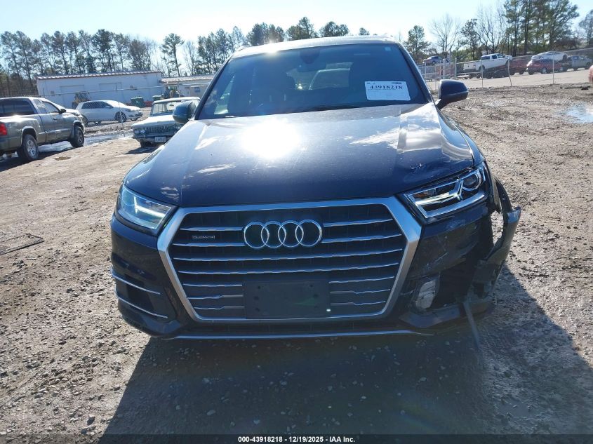 2017 Audi Q7 2.0T Premium VIN: WA1AHAF77HD038329 Lot: 43918218