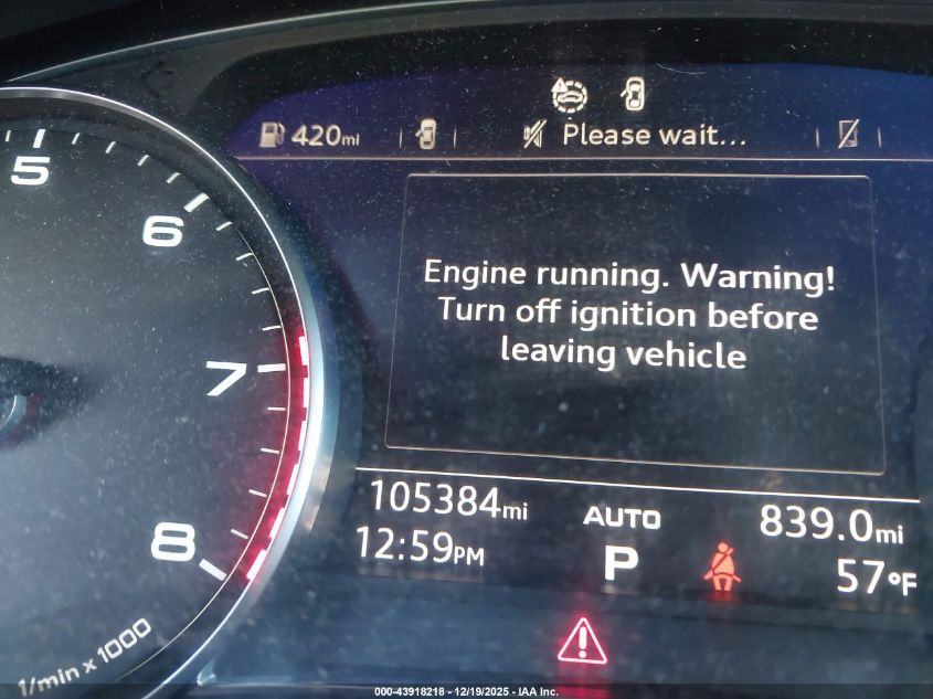 2017 Audi Q7 2.0T Premium VIN: WA1AHAF77HD038329 Lot: 43918218