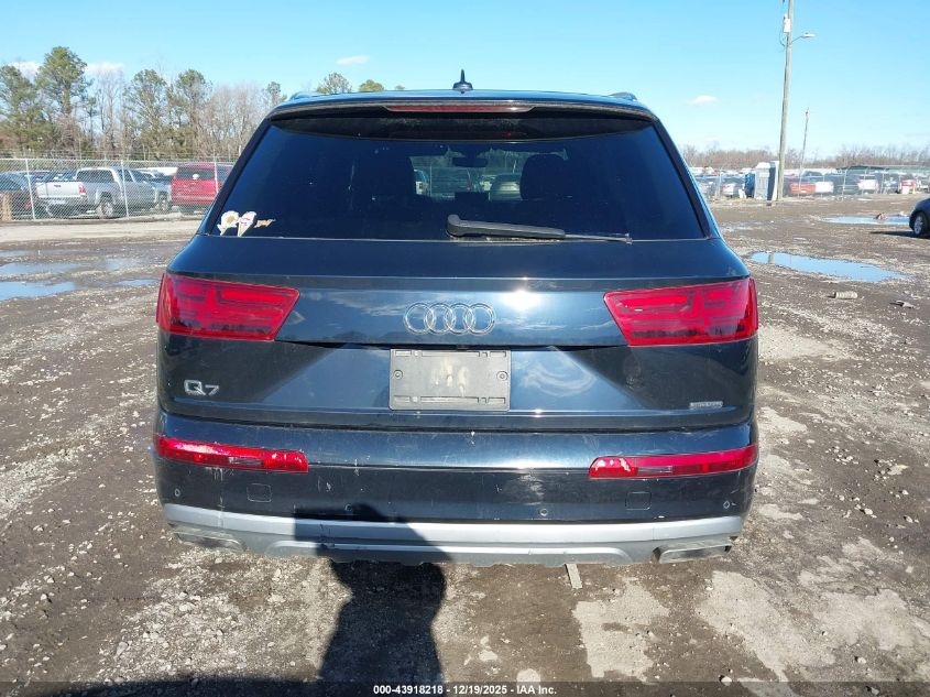 2017 Audi Q7 2.0T Premium VIN: WA1AHAF77HD038329 Lot: 43918218