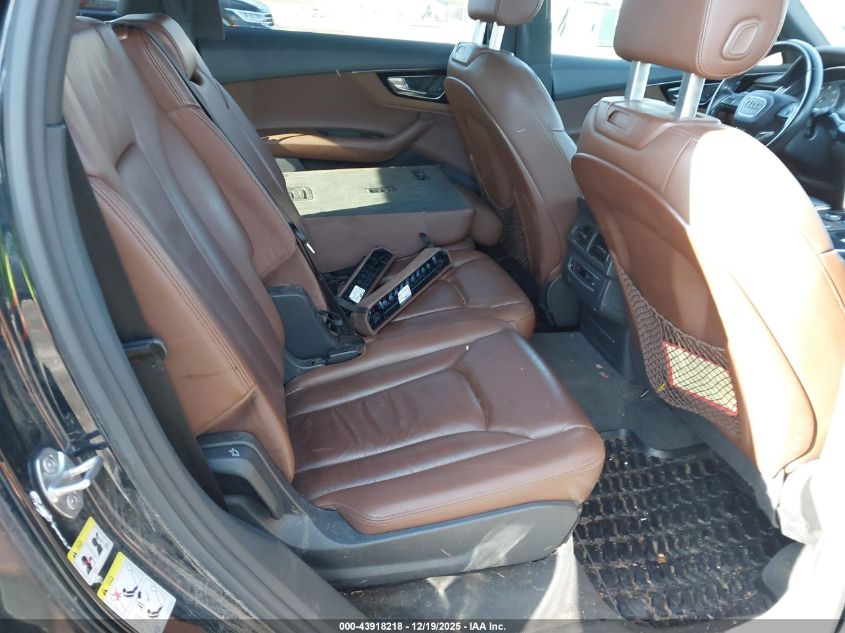 2017 Audi Q7 2.0T Premium VIN: WA1AHAF77HD038329 Lot: 43918218