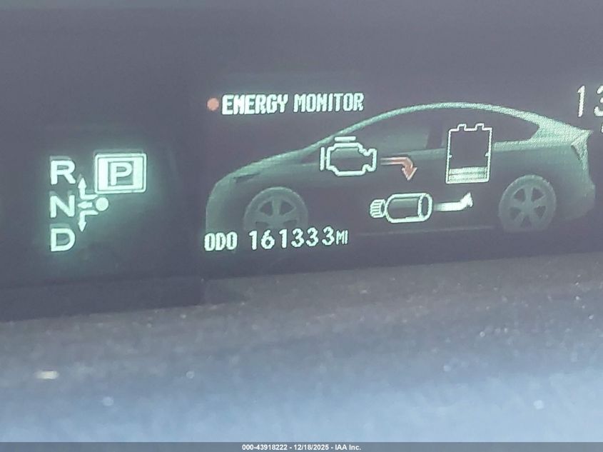 2014 Toyota Prius Four VIN: JTDKN3DUXE0379640 Lot: 43918222