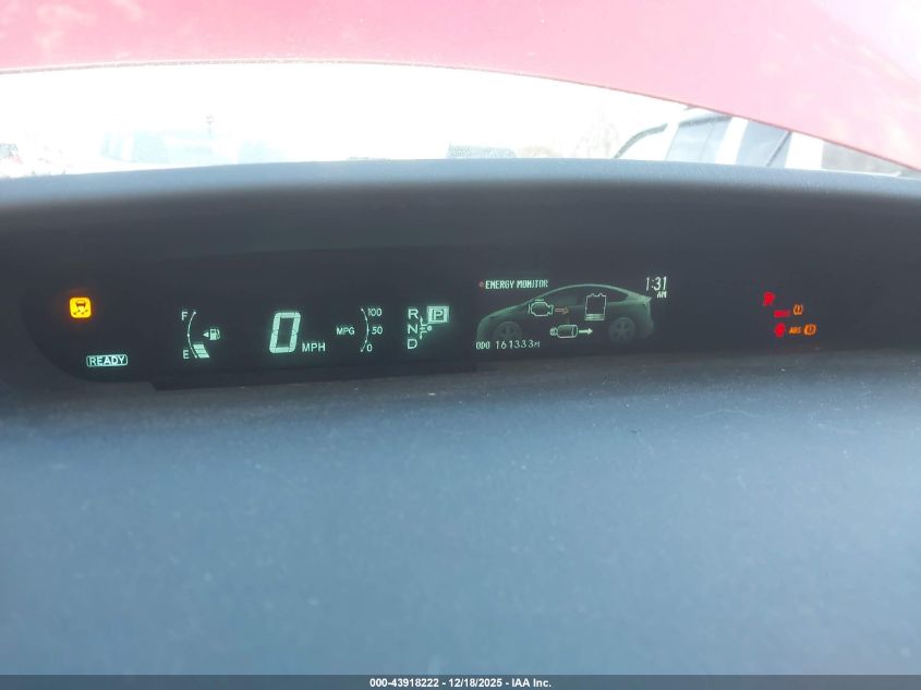 2014 Toyota Prius Four VIN: JTDKN3DUXE0379640 Lot: 43918222