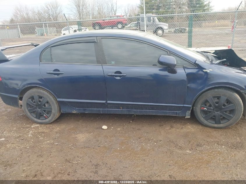 2008 Honda Civic Lx VIN: 1HGFA16518L035643 Lot: 43918265