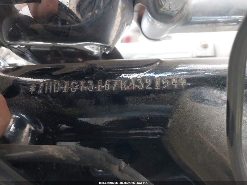 2007 Harley-Davidson Xl1200 C VIN: 1HD1CT3167K432154 Lot: 43918266