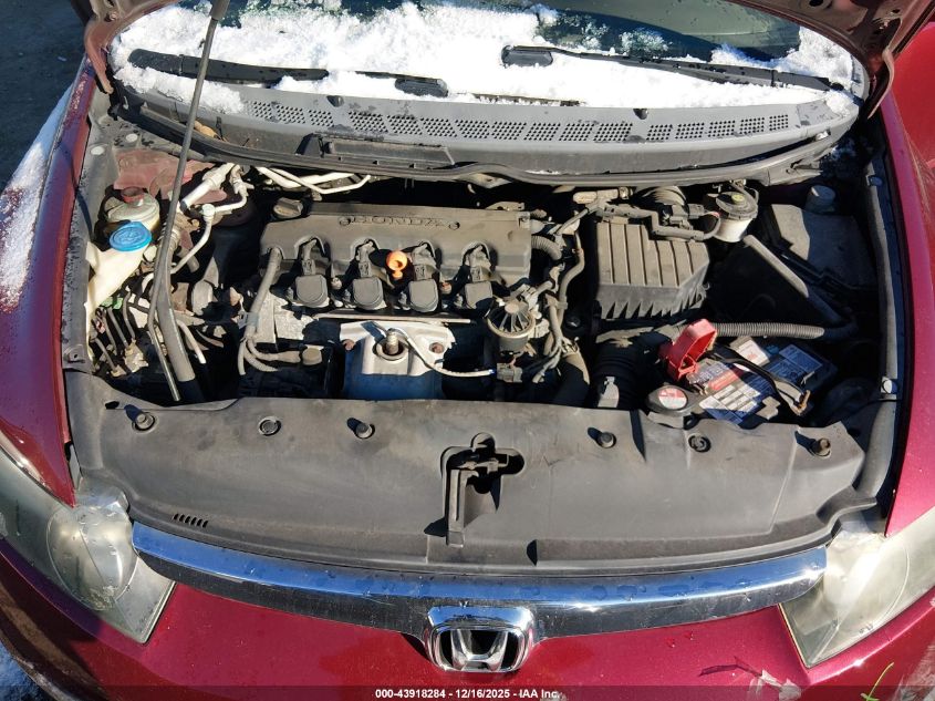 2008 Honda Civic Lx VIN: 1HGFA15528L108505 Lot: 43918284