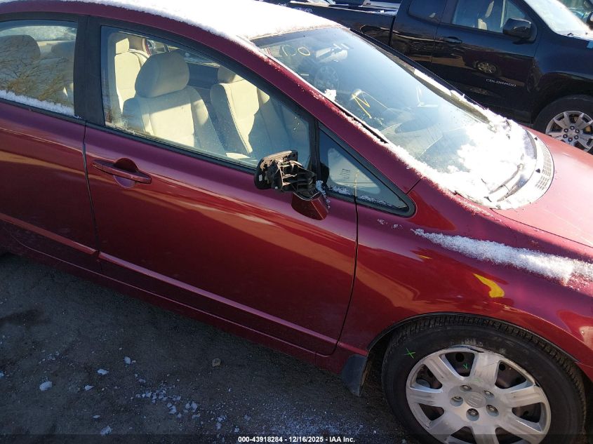 2008 Honda Civic Lx VIN: 1HGFA15528L108505 Lot: 43918284