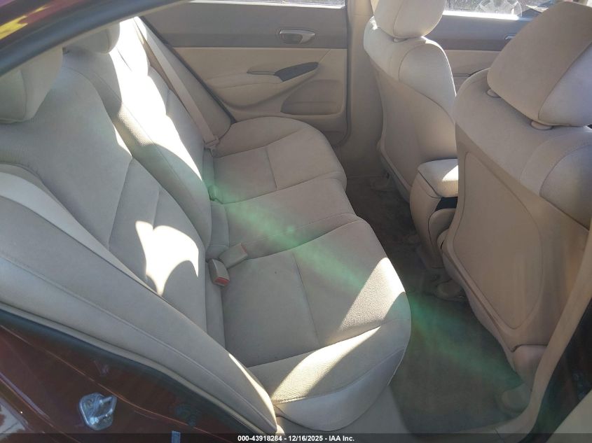 2008 Honda Civic Lx VIN: 1HGFA15528L108505 Lot: 43918284