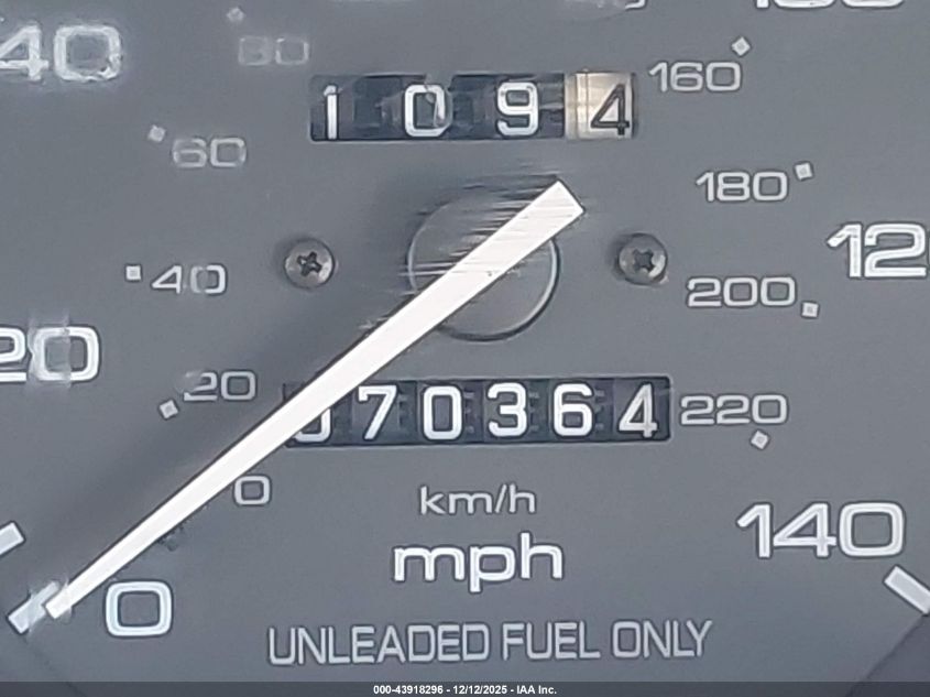 1997 Honda Accord Lx VIN: 1HGCD563XVA072326 Lot: 43918296