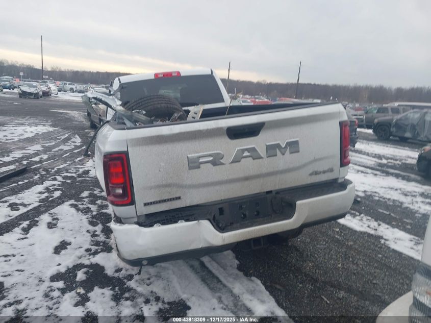2025 Ram 2500 Big Horn 4X4 8' Box VIN: 3C63R5JL5SG588590 Lot: 43918309