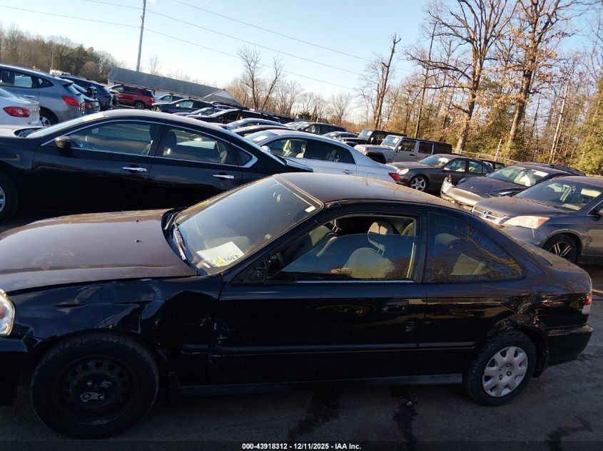 2000 Honda Civic Dx VIN: 1HGEJ6127YL080088 Lot: 43918312