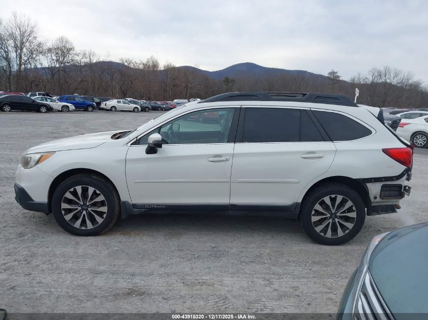 2016 Subaru Outback 3.6R Limited VIN: 4S4BSENC5G3356404 Lot: 43918320