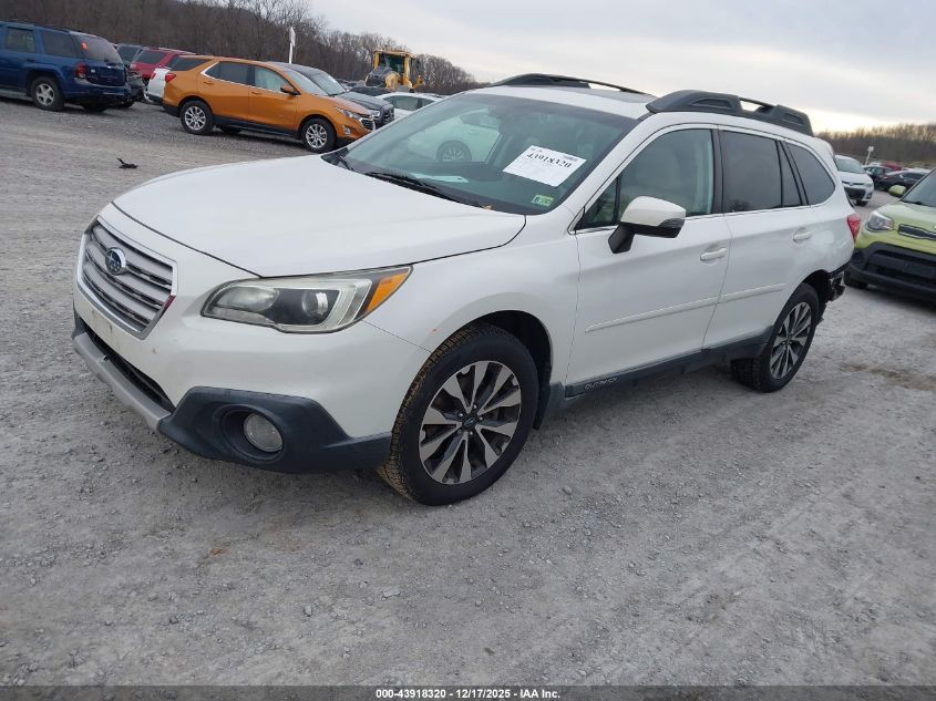 2016 Subaru Outback 3.6R Limited VIN: 4S4BSENC5G3356404 Lot: 43918320