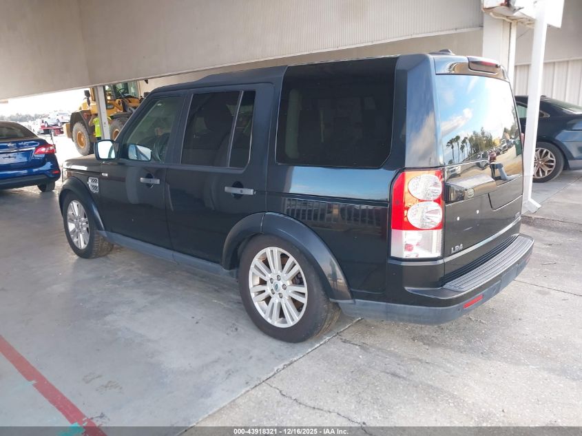 2012 Land Rover Lr4 Hse VIN: SALAG2D46CA620920 Lot: 43918321