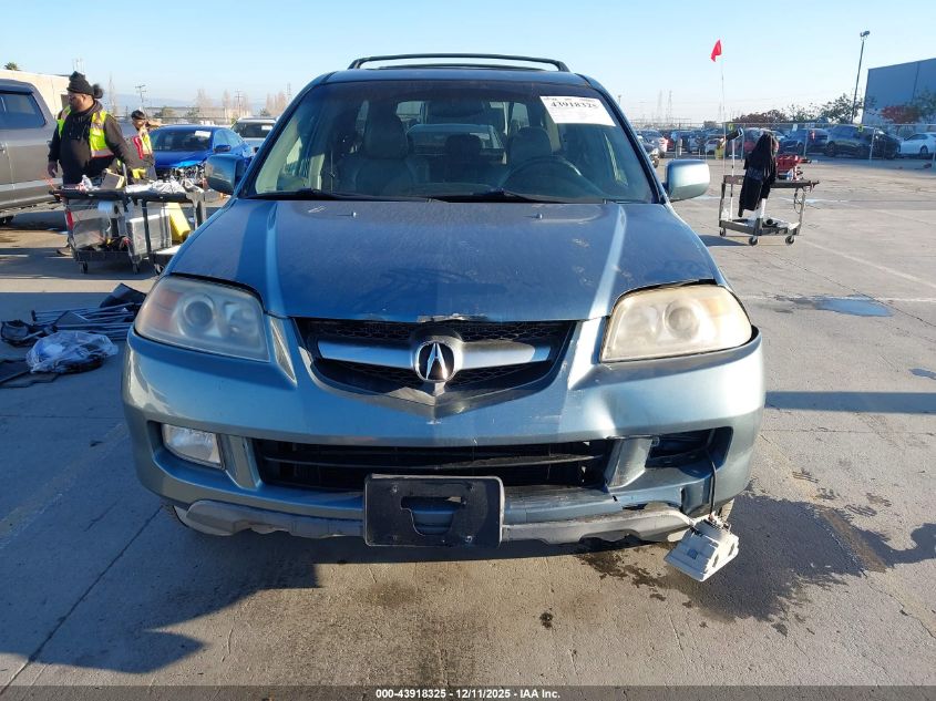2006 Acura Mdx VIN: 2HNYD18956H505269 Lot: 43918325