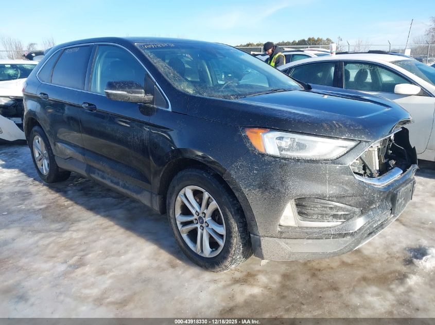 2019 Ford Edge Sel VIN: 2FMPK4J91KBB07763 Lot: 43918330