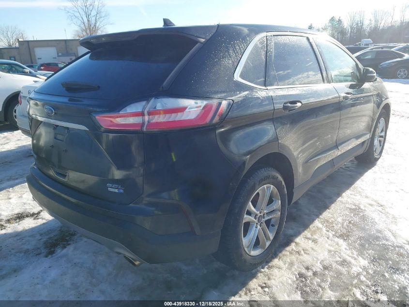 2019 Ford Edge Sel VIN: 2FMPK4J91KBB07763 Lot: 43918330