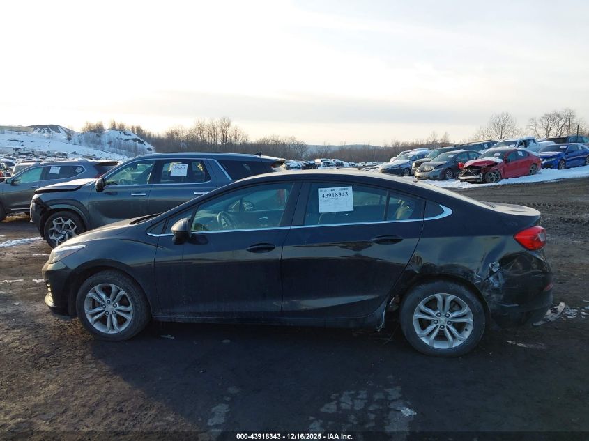 2019 Chevrolet Cruze Lt VIN: 1G1BE5SM3K7145480 Lot: 43918343