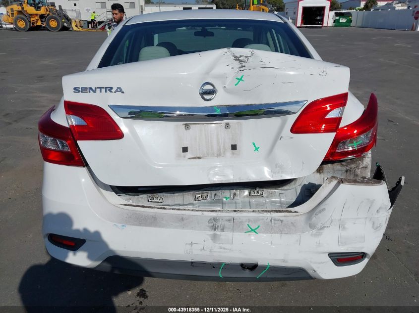 2017 Nissan Sentra S VIN: 3N1AB7AP1HY204314 Lot: 43918355