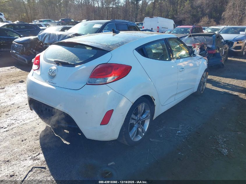 2012 Hyundai Veloster Base W/Gray VIN: KMHTC6AD2CU018646 Lot: 43918360