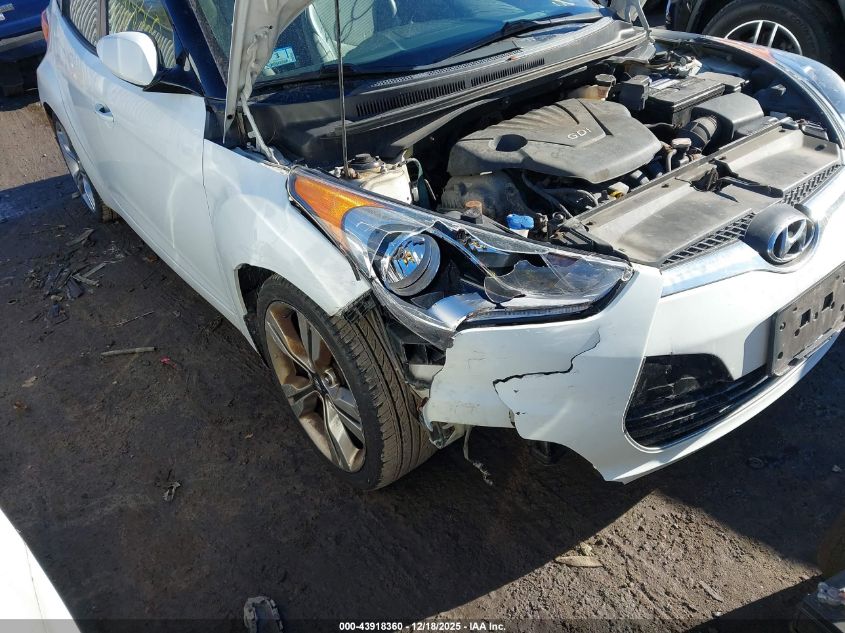 2012 Hyundai Veloster Base W/Gray VIN: KMHTC6AD2CU018646 Lot: 43918360