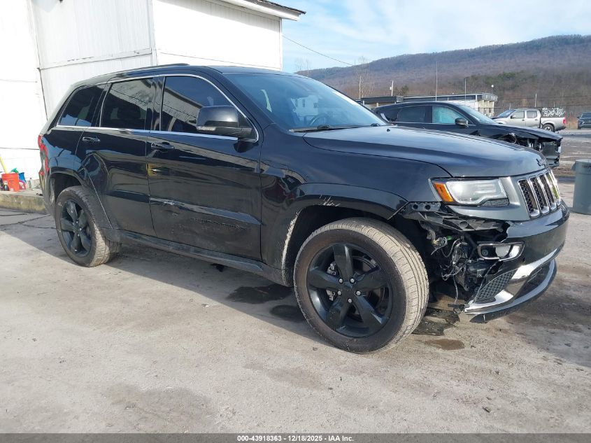 2015 Jeep Grand Cherokee High Altitude VIN: 1C4RJFCG0FC118105 Lot: 43918363