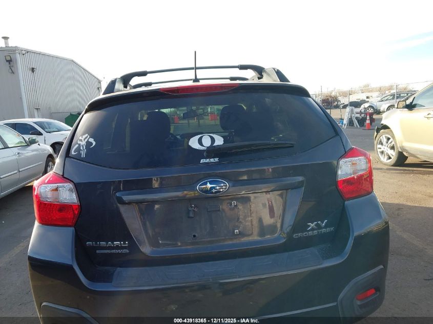 2014 Subaru Xv Crosstrek 2.0I Premium VIN: JF2GPACC1E8267034 Lot: 43918365