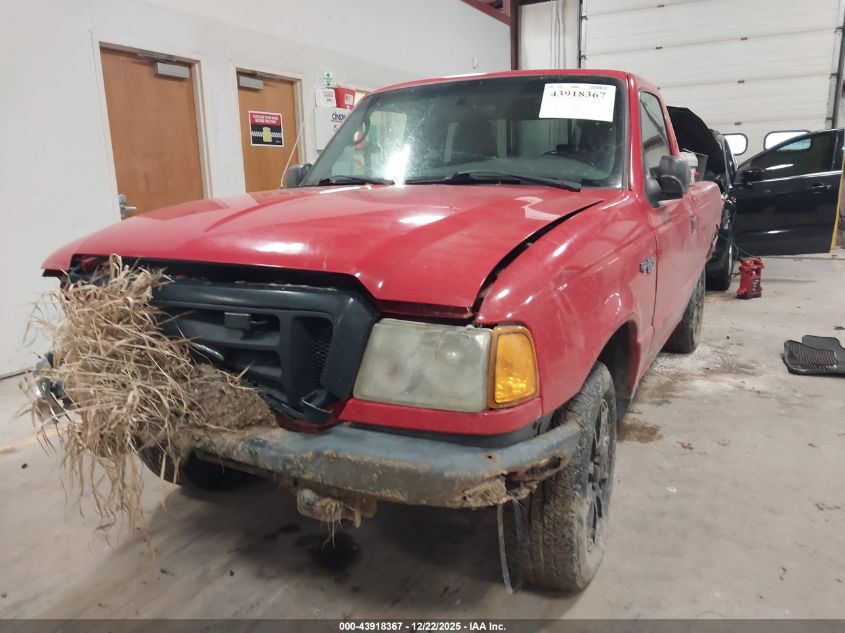 2004 Ford Ranger Xl/Xlt VIN: 1FTYR10D04TA19444 Lot: 43918367
