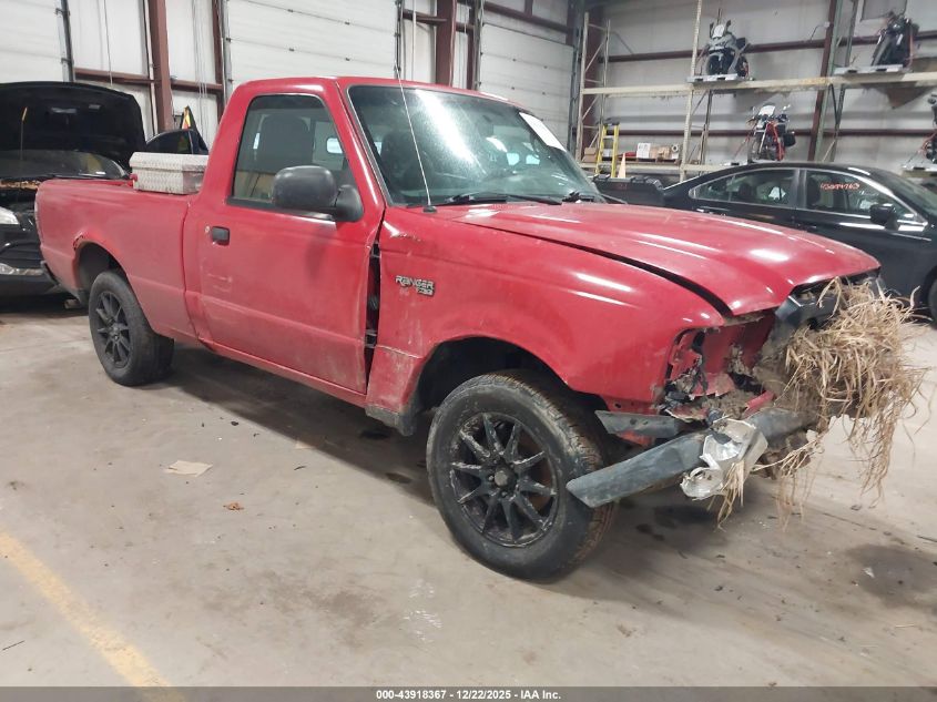 2004 Ford Ranger Xl/Xlt VIN: 1FTYR10D04TA19444 Lot: 43918367