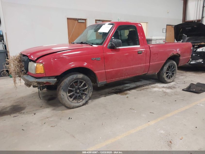 2004 Ford Ranger Xl/Xlt VIN: 1FTYR10D04TA19444 Lot: 43918367