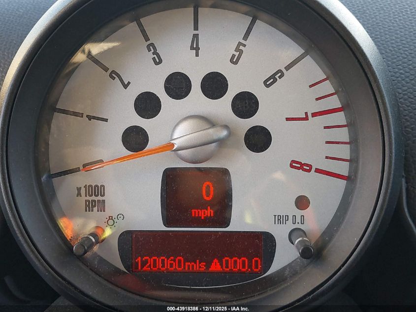 2012 Mini Cooper Countryman VIN: WMWZB3C54CWM05657 Lot: 43918386