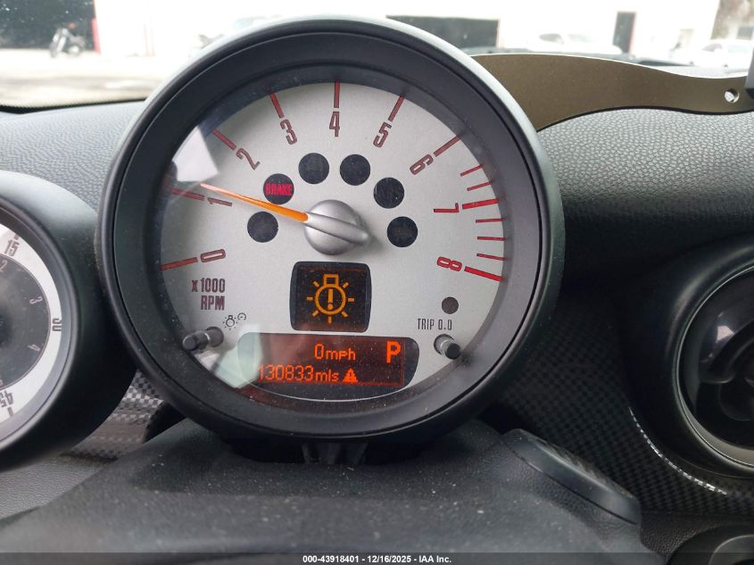 2012 Mini Cooper S VIN: WMWZP3C54CT249848 Lot: 43918401