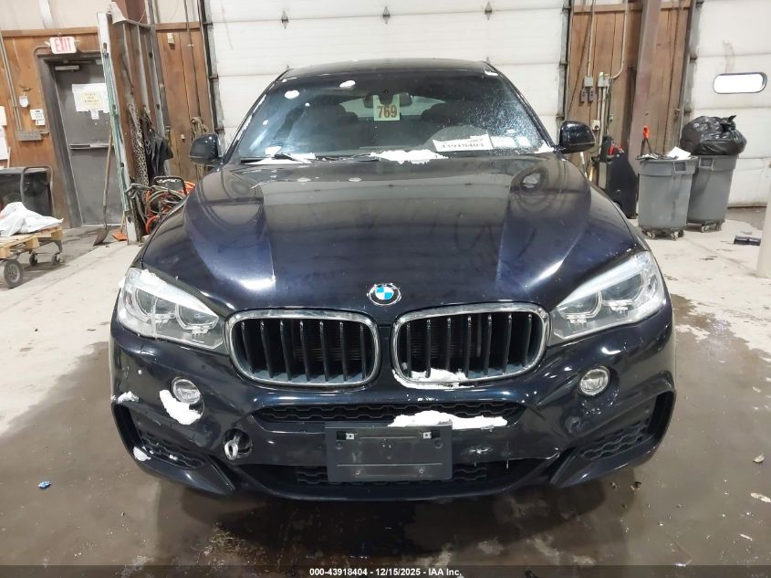 2016 BMW X6 xDrive35I VIN: 5UXKU2C55G0N83447 Lot: 43918404