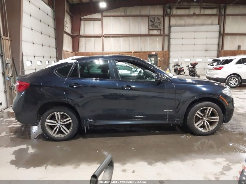2016 BMW X6 xDrive35I VIN: 5UXKU2C55G0N83447 Lot: 43918404