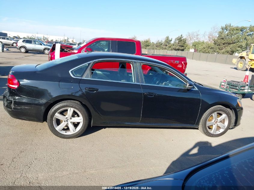 2013 Volkswagen Passat 2.5L Se VIN: 1VWBP7A34DC027662 Lot: 43918405