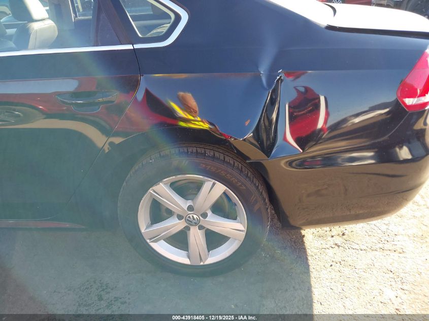 2013 Volkswagen Passat 2.5L Se VIN: 1VWBP7A34DC027662 Lot: 43918405