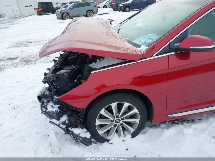 2016 Hyundai Sonata Sport VIN: 5NPE34AF3GH436426 Lot: 43918407