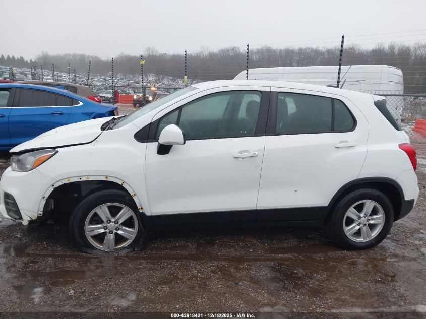2021 Chevrolet Trax Fwd Ls VIN: KL7CJKSB0MB302755 Lot: 43918421