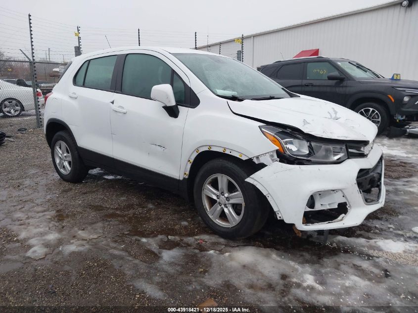 2021 Chevrolet Trax Fwd Ls VIN: KL7CJKSB0MB302755 Lot: 43918421