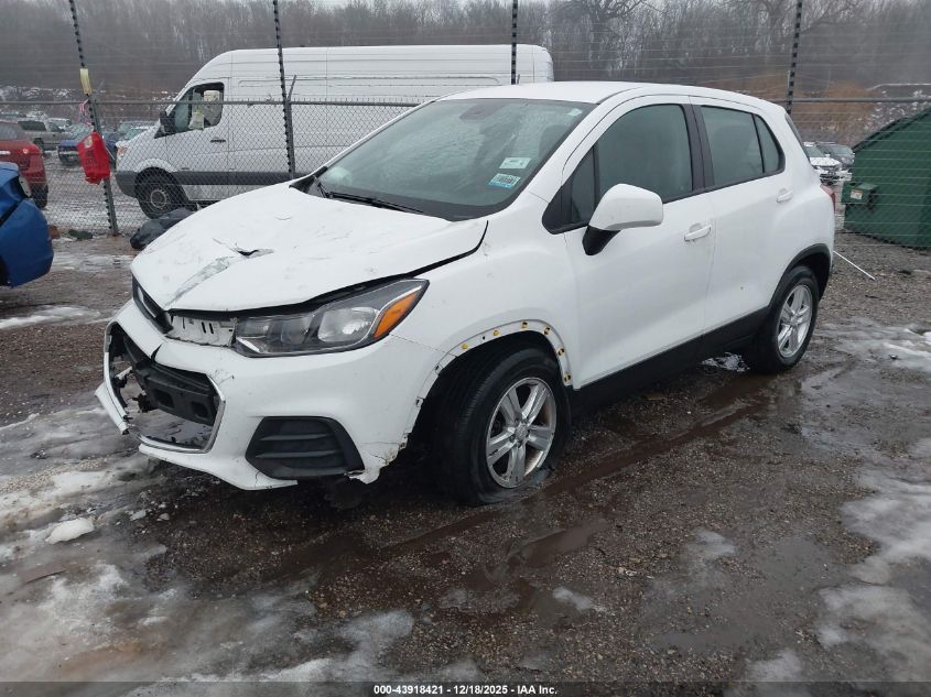 2021 Chevrolet Trax Fwd Ls VIN: KL7CJKSB0MB302755 Lot: 43918421