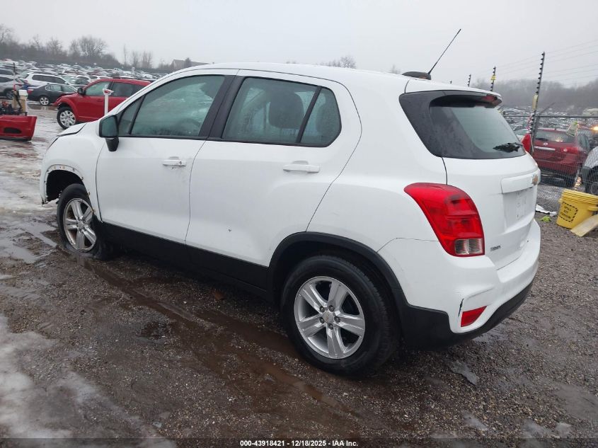 2021 Chevrolet Trax Fwd Ls VIN: KL7CJKSB0MB302755 Lot: 43918421