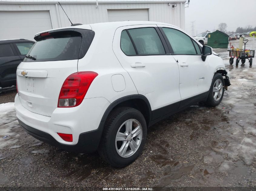 2021 Chevrolet Trax Fwd Ls VIN: KL7CJKSB0MB302755 Lot: 43918421
