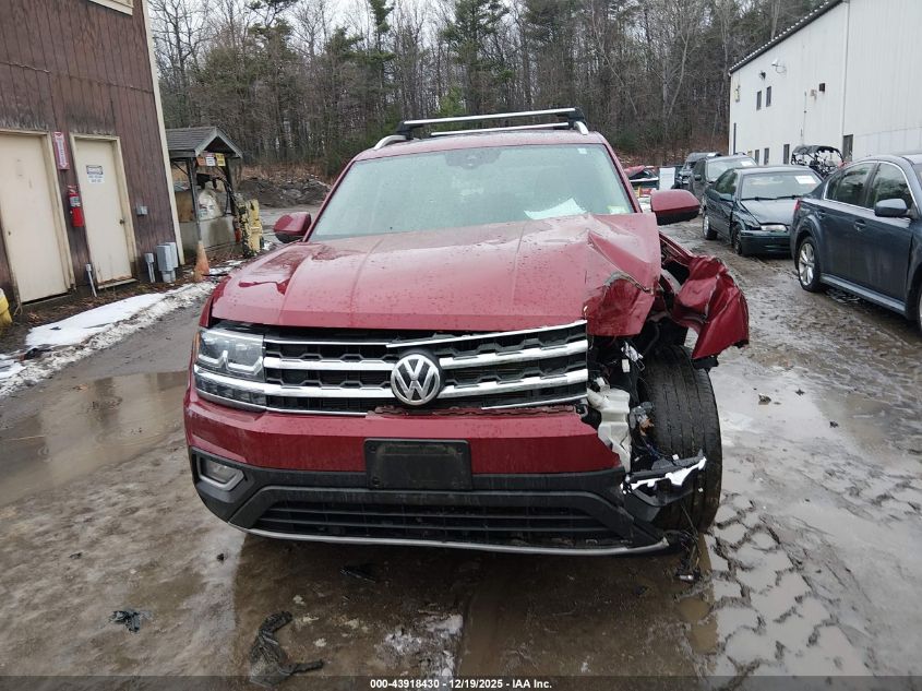 2018 Volkswagen Atlas 3.6L V6 Sel Premium VIN: 1V2NR2CA6JC591638 Lot: 43918430