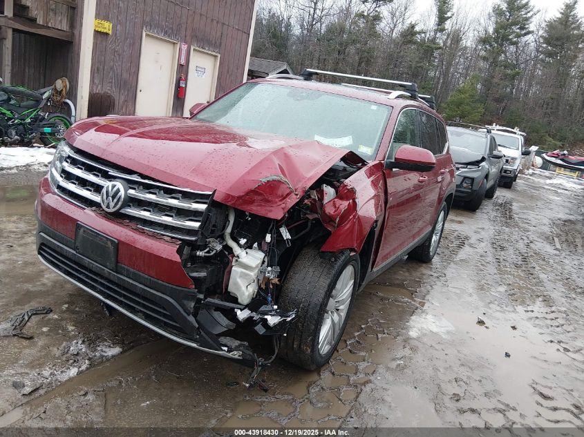 2018 Volkswagen Atlas 3.6L V6 Sel Premium VIN: 1V2NR2CA6JC591638 Lot: 43918430