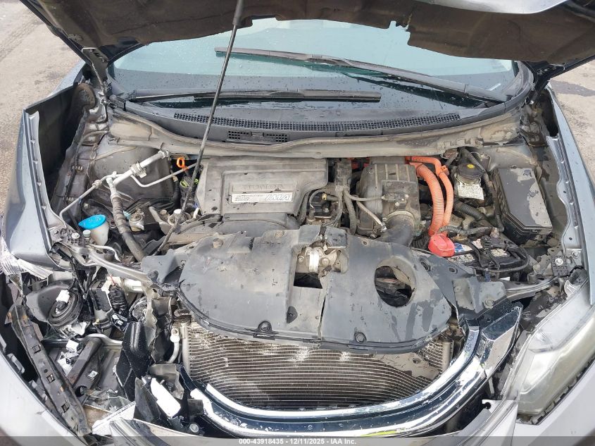 2013 Honda Civic Hybrid VIN: 19XFB4F26DE201533 Lot: 43918435